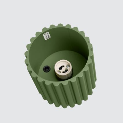 Bodové svítidlo AURA 1xGU10/10W/230V pr. 10 cm zelená