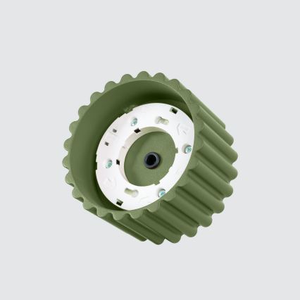 Bodové svítidlo AURA 1xGX53/10W/230V pr. 10 cm zelená