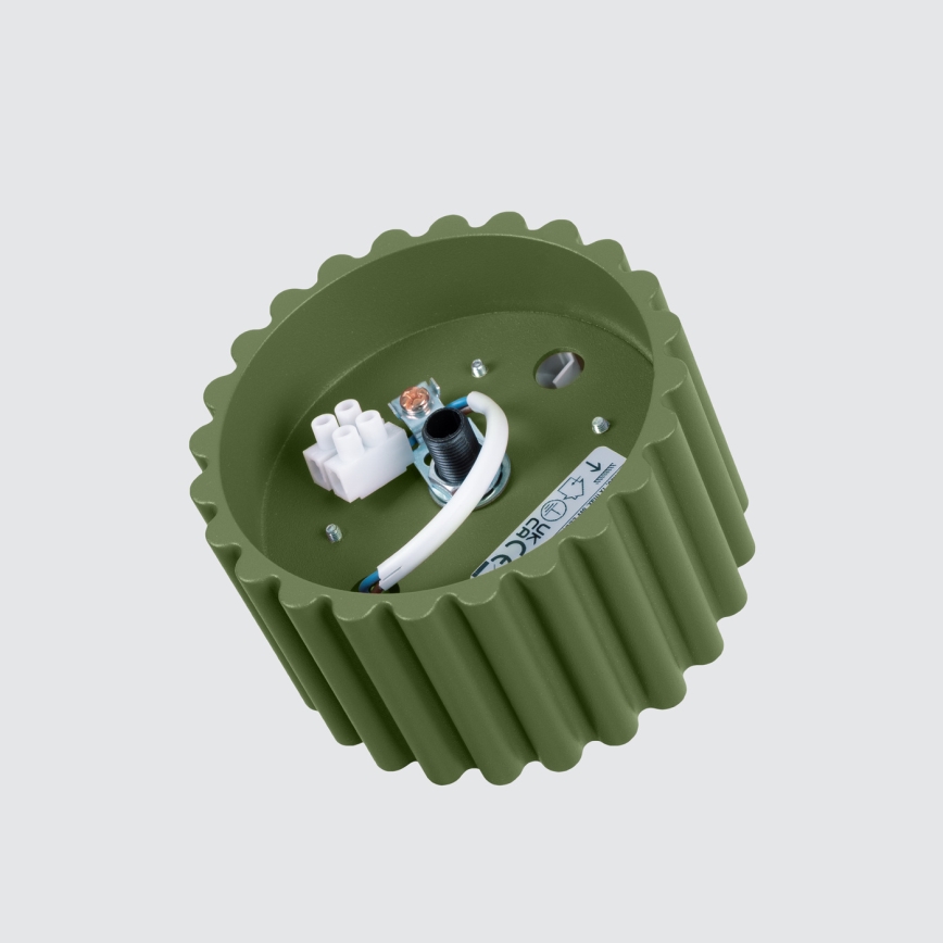 Bodové svítidlo AURA 1xGX53/10W/230V pr. 10 cm zelená