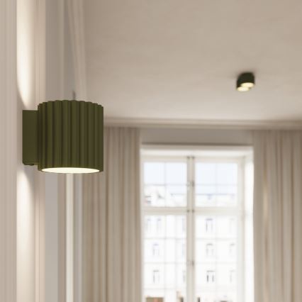 Bodové svítidlo AURA 2xGX53/10W/230V zelená