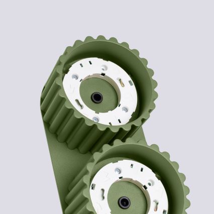 Bodové svítidlo AURA 2xGX53/10W/230V zelená