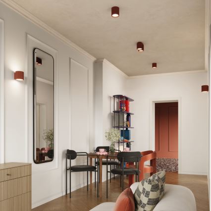 Bodové svítidlo AURA 2xGU10/10W/230V oranžová