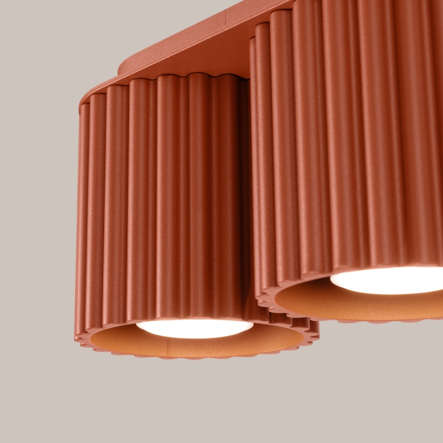 Bodové svítidlo AURA 2xGU10/10W/230V oranžová