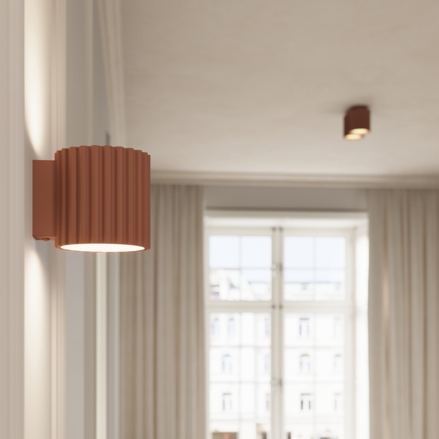 Bodové svítidlo AURA 2xGU10/10W/230V hnědá