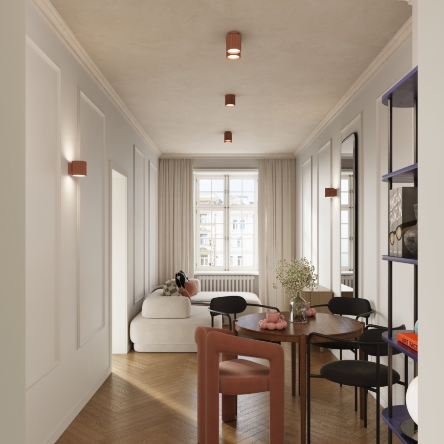 Nástěnné svítidlo AURA 1xG9/10W/230V hnědá