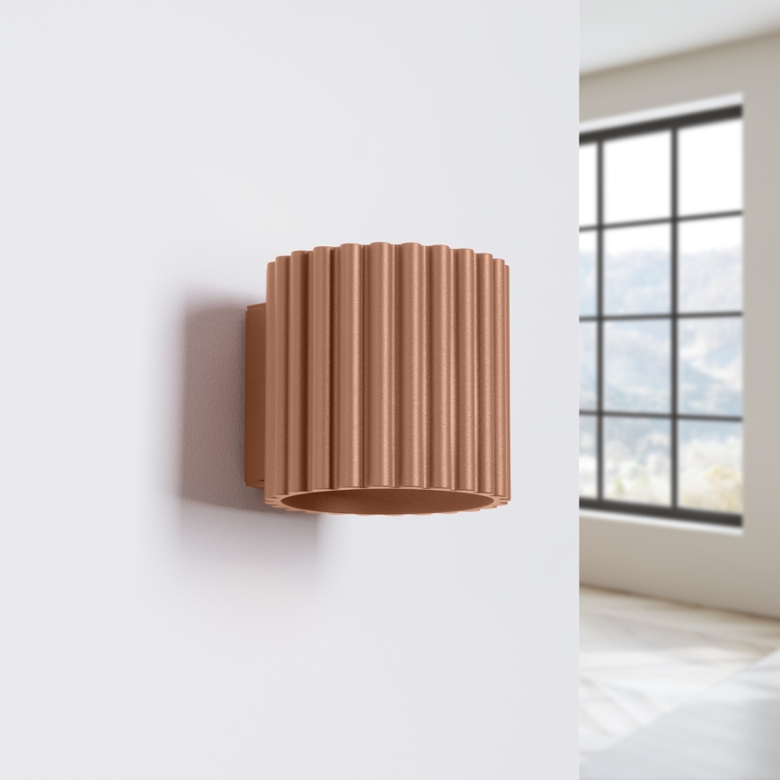 Nástěnné svítidlo AURA 1xG9/10W/230V hnědá