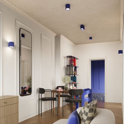 Nástěnné svítidlo AURA 1xG9/10W/230V modrá