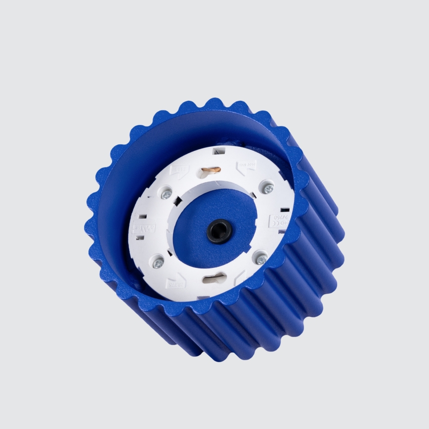 Bodové svítidlo AURA 1xGX53/10W/230V pr. 10 cm modrá