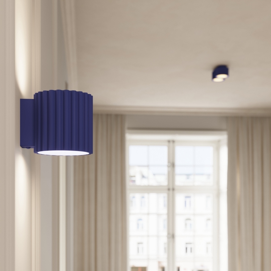 Bodové svítidlo AURA 2xGX53/10W/230V modrá
