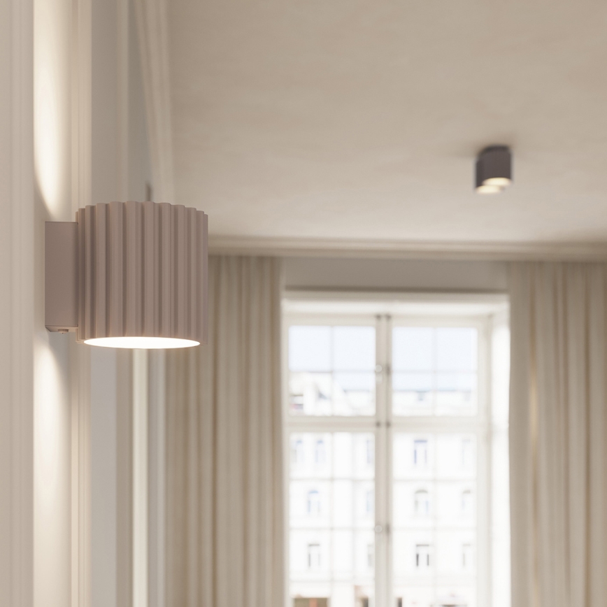 Bodové svítidlo AURA 2xGU10/10W/230V taupe