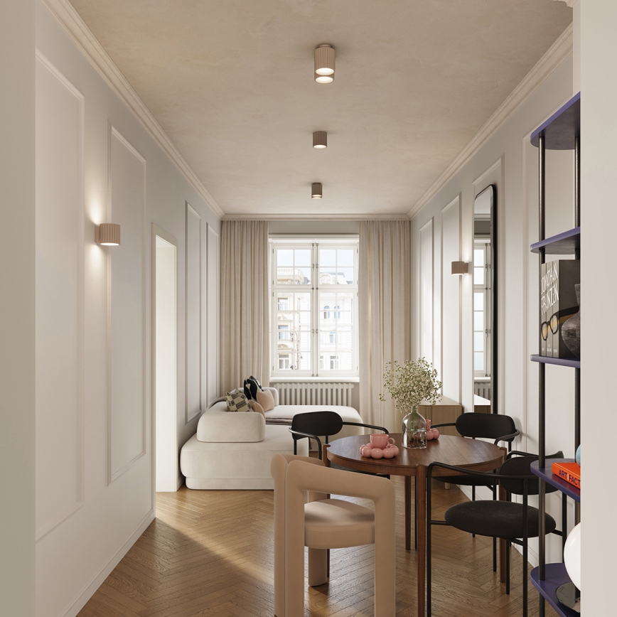 Nástěnné svítidlo AURA 1xG9/10W/230V taupe