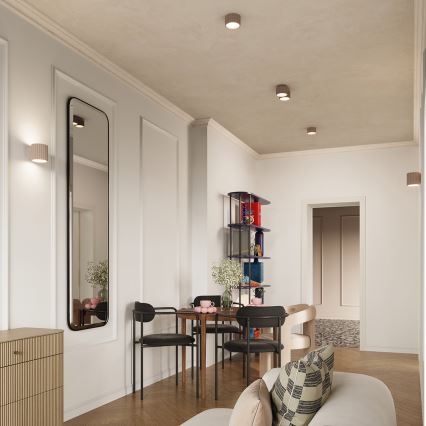 Bodové svítidlo AURA 1xGX53/10W/230V 6 cm taupe