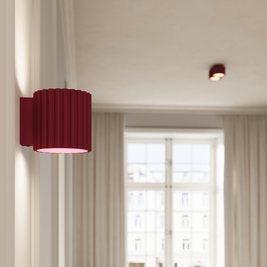 Bodové svítidlo AURA 2xGX53/10W/230V červená