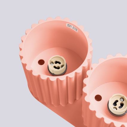 Bodové svítidlo AURA 2xGU10/10W/230V růžová