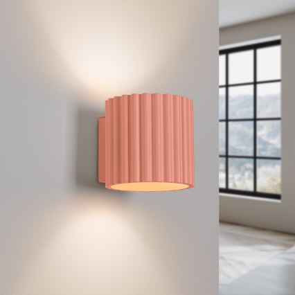 Nástěnné svítidlo AURA 1xG9/10W/230V růžová