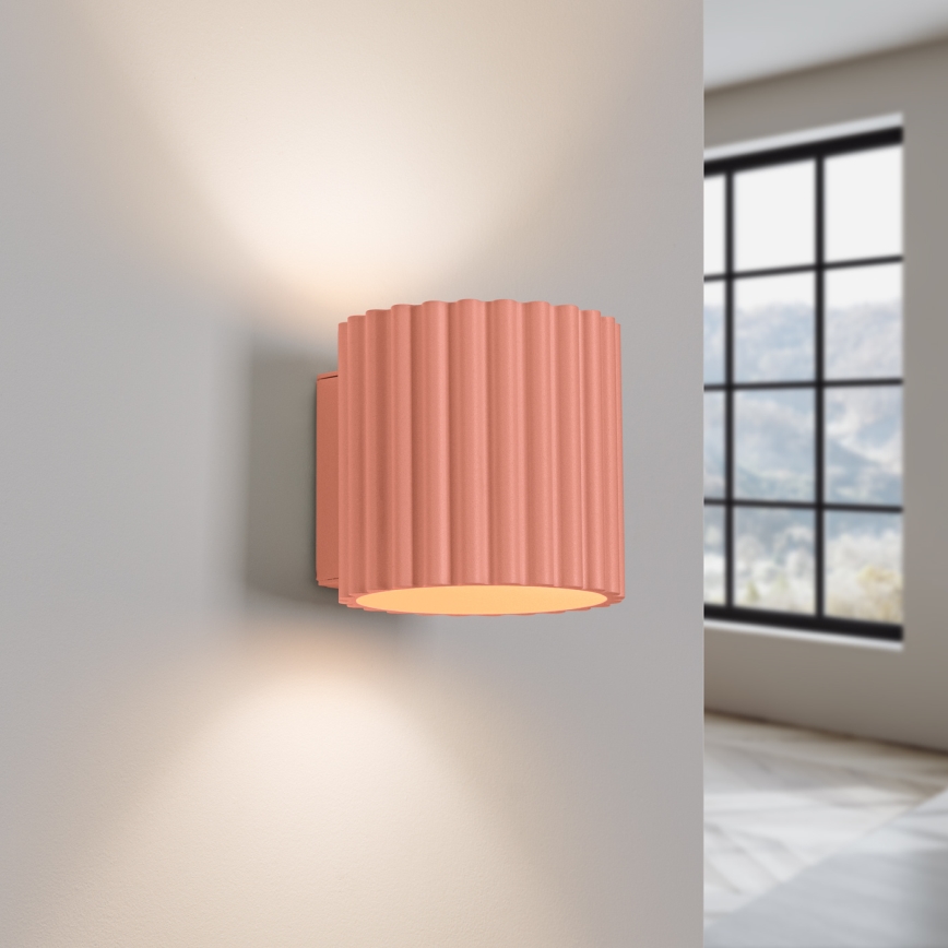Nástěnné svítidlo AURA 1xG9/10W/230V růžová