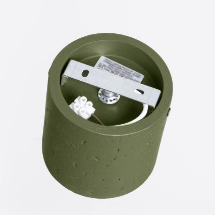 Bodové svítidlo ORBIS 1xGU10/10W/230V beton/zelená