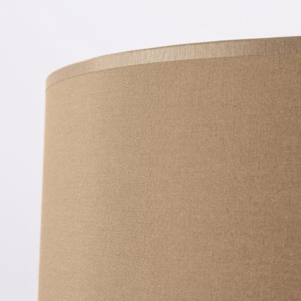 Lustr na lanku NEVIA 1xE27/15W/230V pr. 40 cm taupe