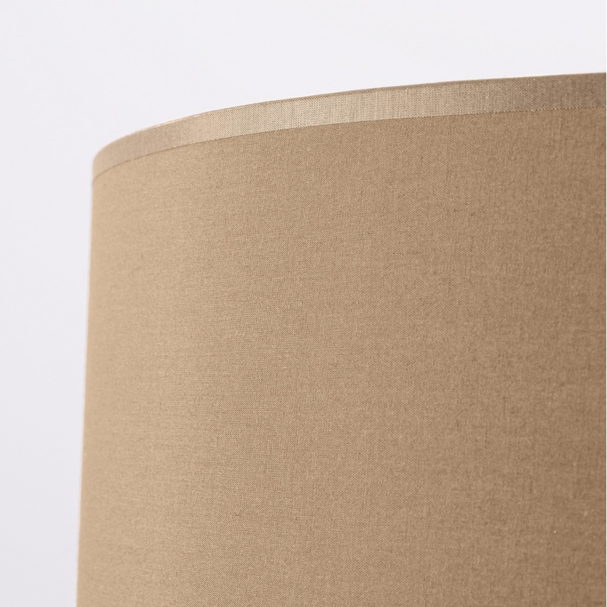 Lustr na lanku NEVIA 1xE27/15W/230V pr. 40 cm taupe