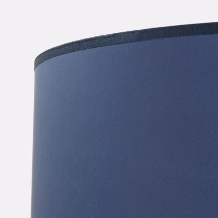 Lustr na lanku NEVIA 1xE27/15W/230V pr. 40 cm modrá