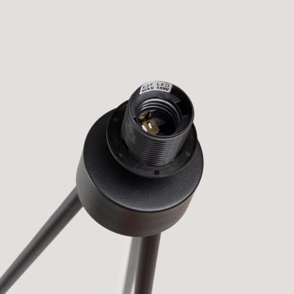 Stojací lampa NEVIA 1xE27/15W/230V béžová/dekor mramoru