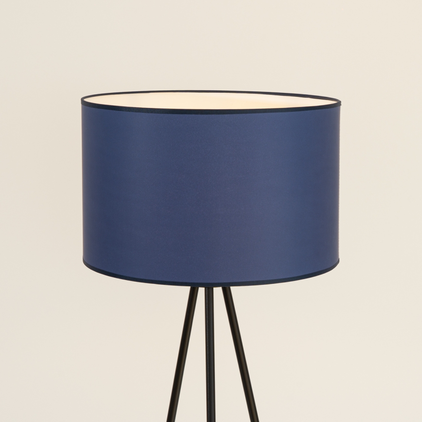 Stojací lampa NEVIA 1xE27/15W/230V modrá
