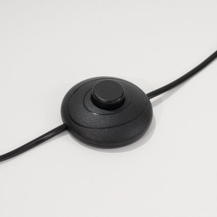 Stojací lampa NEVIA 1xE27/15W/230V modrá