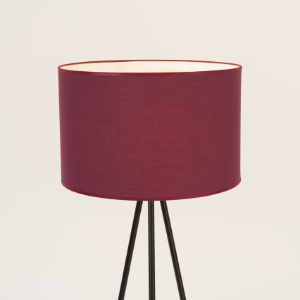 Stojací lampa NEVIA 1xE27/15W/230V červená