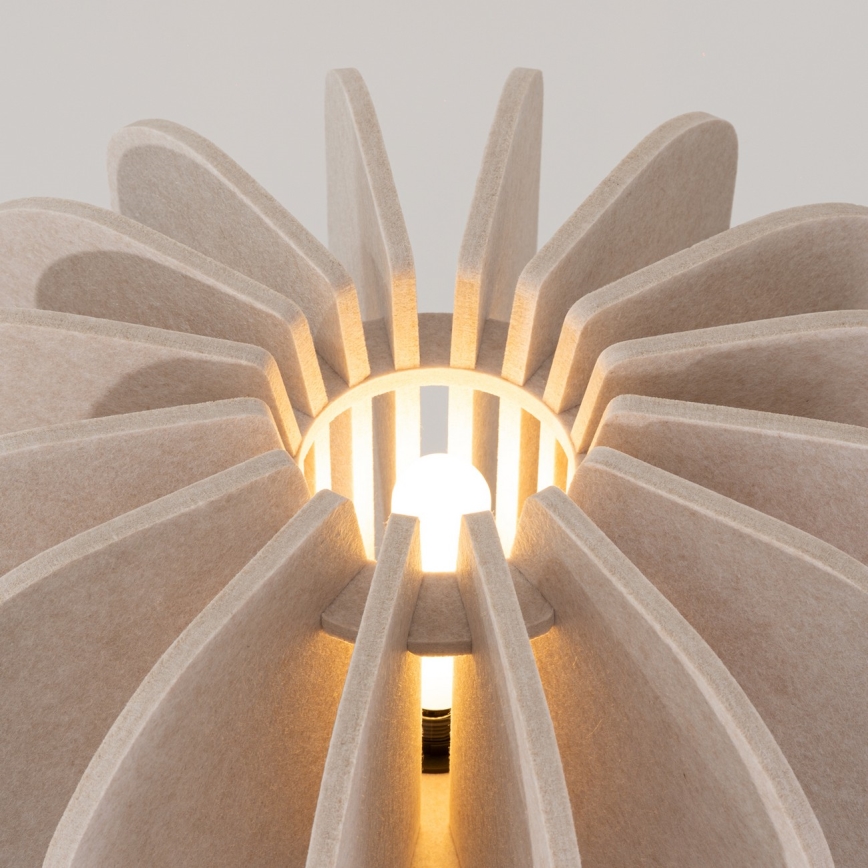 Stojací lampa MULA 1xE27/15W/230V krémová