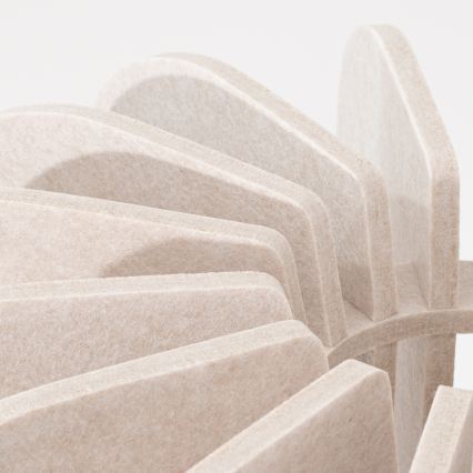 Stojací lampa MULA 1xE27/15W/230V krémová