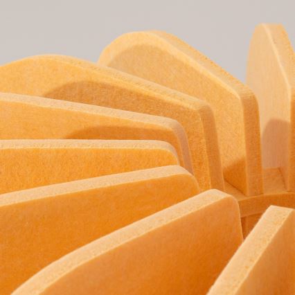 Stojací lampa MULA 1xE27/15W/230V žlutá