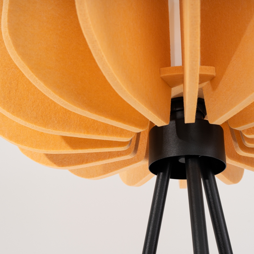 Stojací lampa MULA 1xE27/15W/230V žlutá