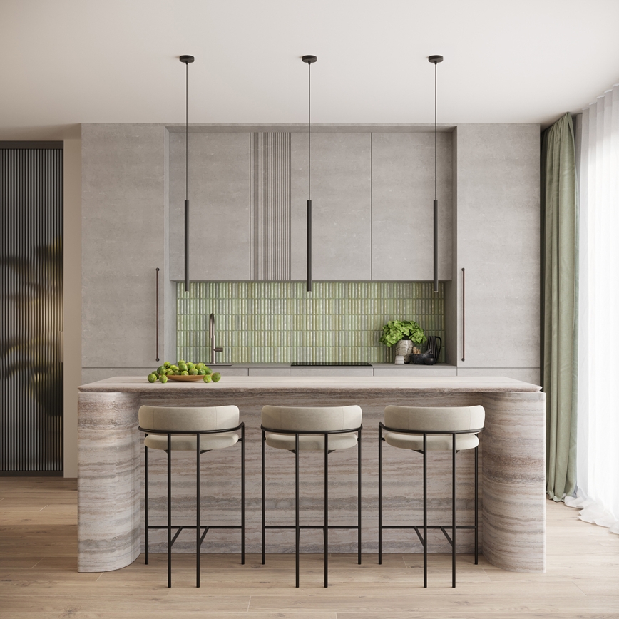 Lustr na lanku ARCHE 2xG9/8W/230V černá