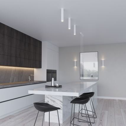 Lustr na lanku LAGOS 2xGU10/10W/230V bílá