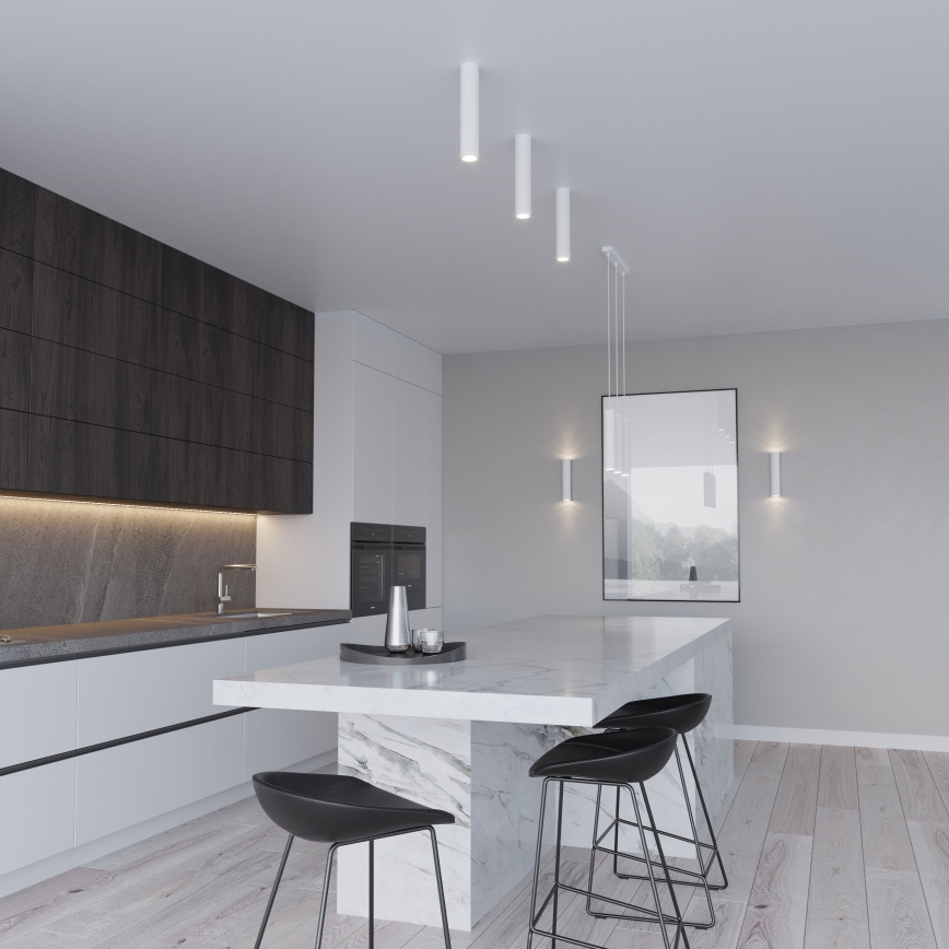 Lustr na lanku LAGOS 2xGU10/10W/230V bílá