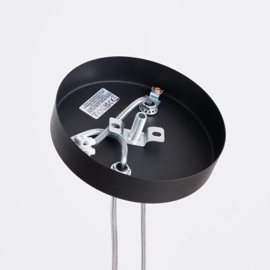 Lustr na lanku LAGOS 2xGU10/10W/230V černá