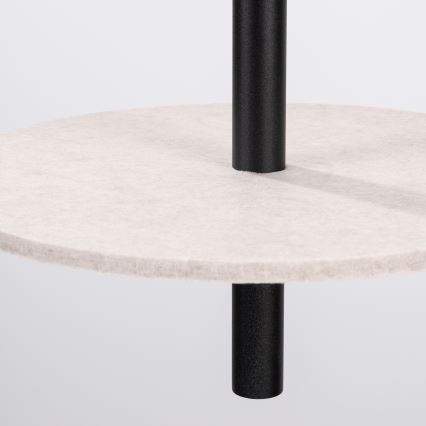 Lustr na lanku FELTRO 1xG9/8W/230V černá/krémová