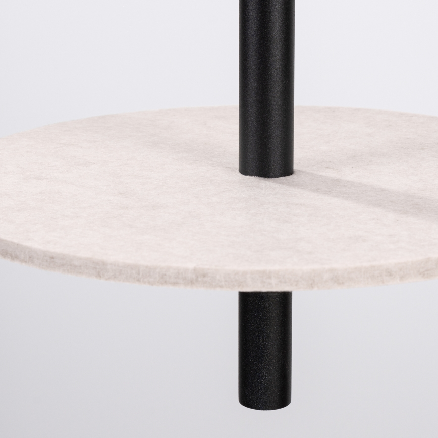 Lustr na lanku FELTRO 1xG9/8W/230V černá/krémová