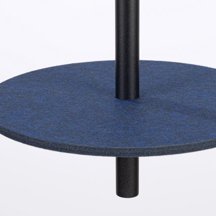 Lustr na lanku FELTRO 1xG9/8W/230V černá/modrá