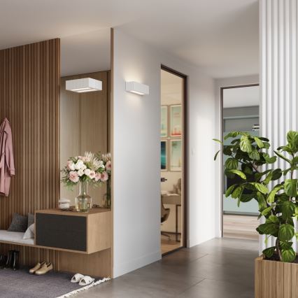 Nástěnné svítidlo RIGATA 1xE27/15W/230V keramika/bílá