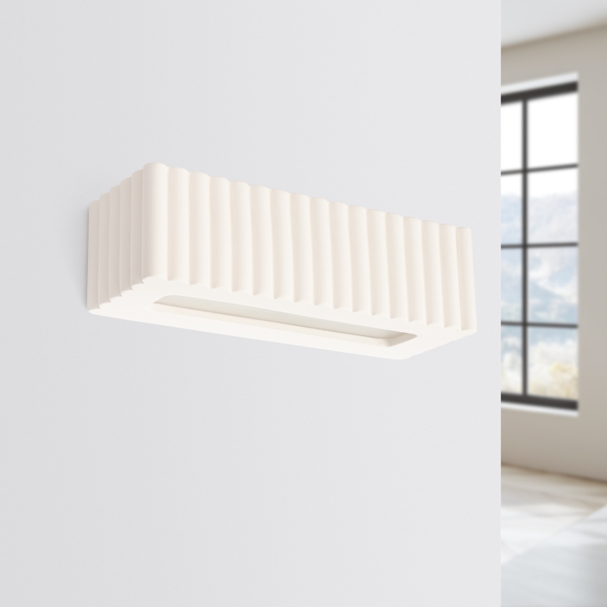 Nástěnné svítidlo RIGATA 1xE27/15W/230V keramika/bílá