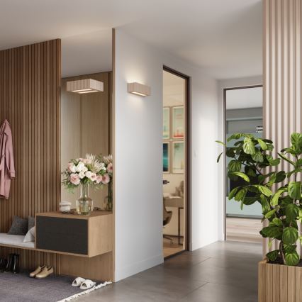 Nástěnné svítidlo RIGATA 1xE27/15W/230V keramika/taupe