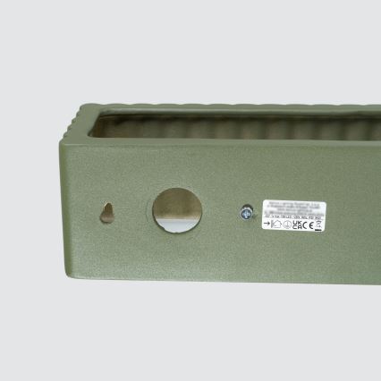 Nástěnné svítidlo RIGATA 1xE27/15W/230V keramika/zelená