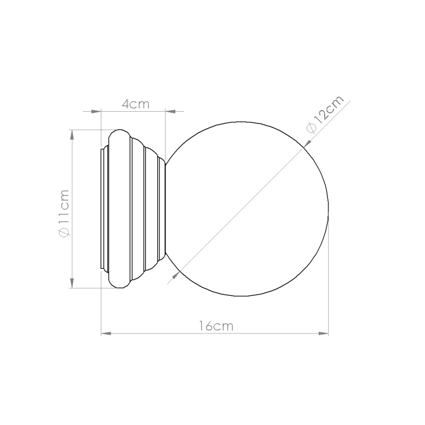 Koupelnové nástěnné svítidlo ZORI 1xG9/8W/230V IP44 zelená