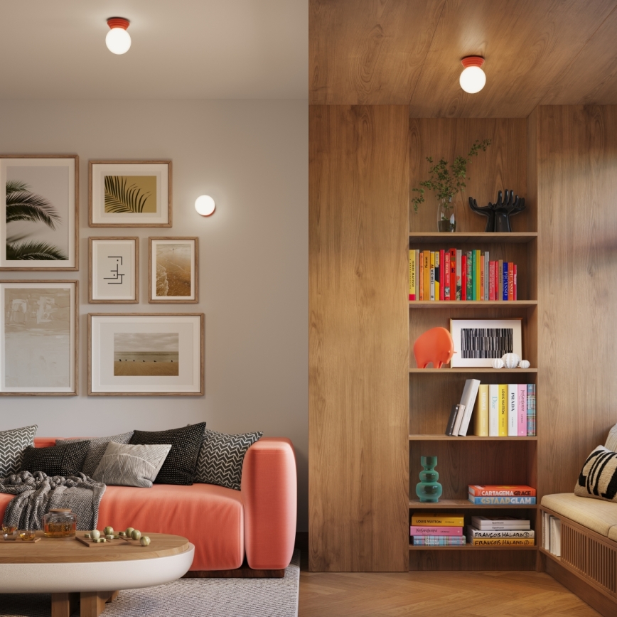 Koupelnové nástěnné svítidlo ZORI 1xG9/8W/230V IP44 růžová