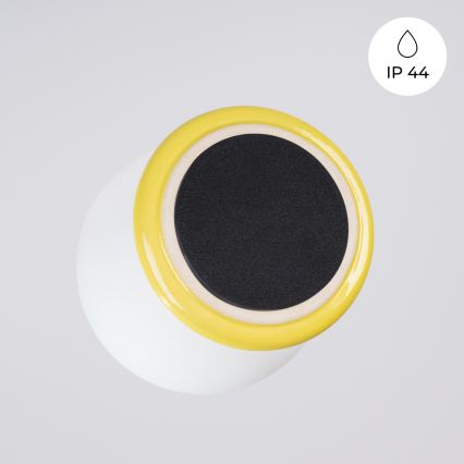 Koupelnové stropní svítidlo ZORI 1xG9/8W/230V pr. 12 cm IP44 žlutá