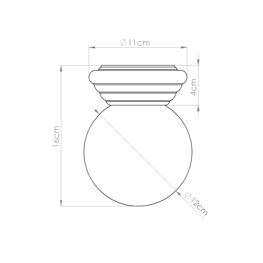 Koupelnové stropní svítidlo ZORI 1xG9/8W/230V pr. 12 cm IP44 modrá