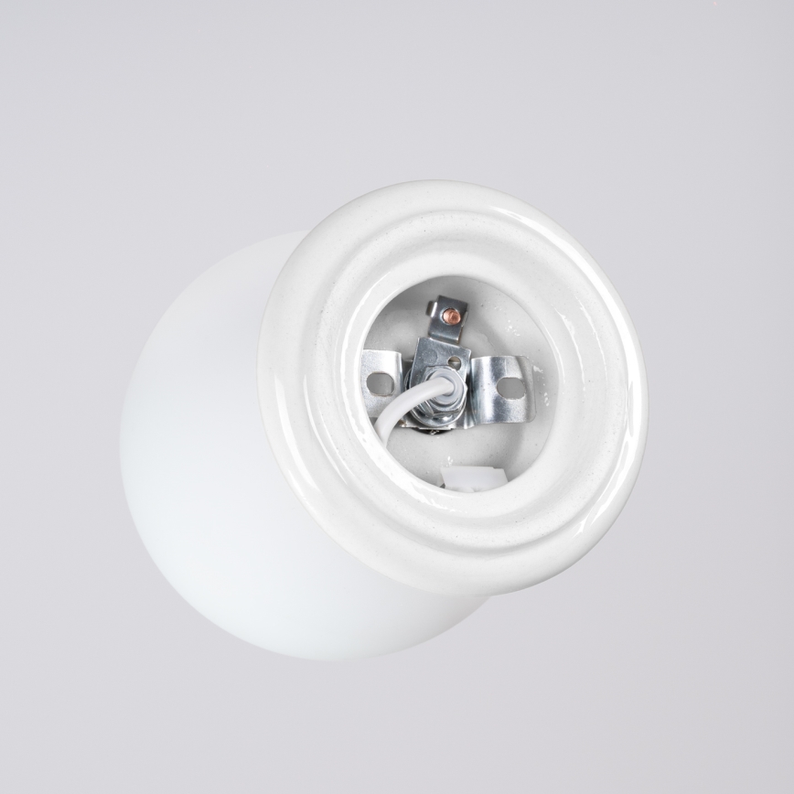 Koupelnové stropní svítidlo ZORI 1xG9/8W/230V pr. 12 cm IP44 bílá