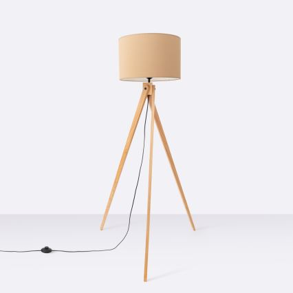 Stojací lampa NATT 1xE27/15W/230V taupe