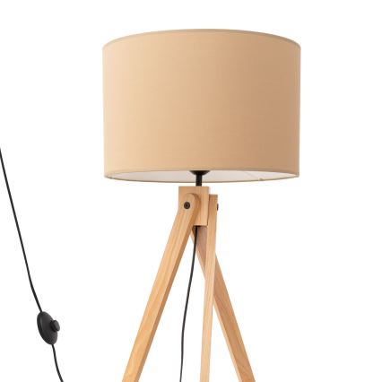 Stojací lampa NATT 1xE27/15W/230V taupe